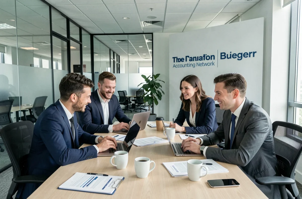 Équipe du réseau BDO en Savoie collaborant dans un bureau moderne